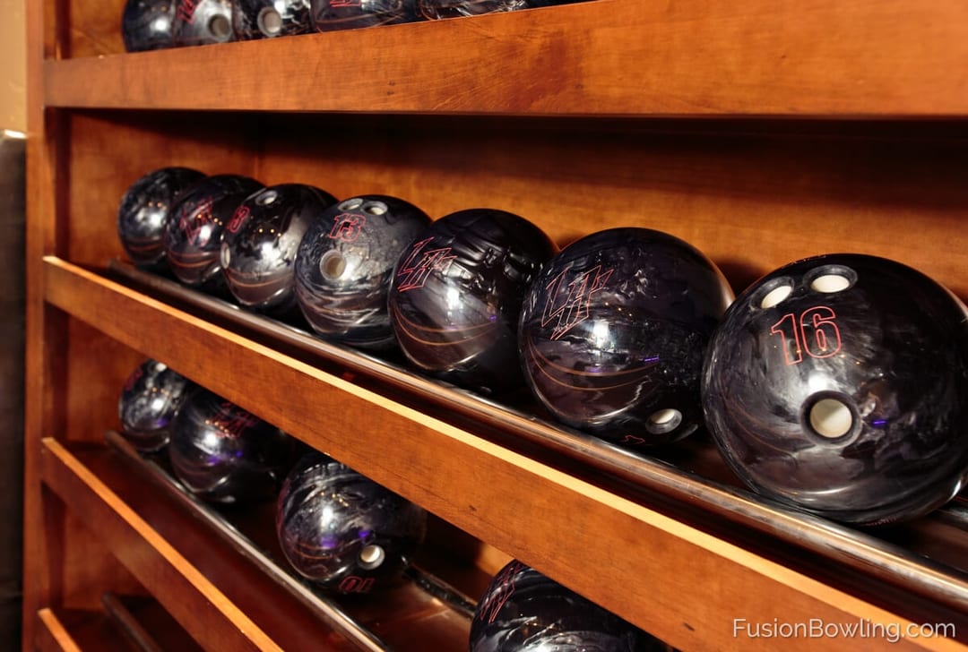 Storage Ideas for Home Bowling Alley Balls & Shoes